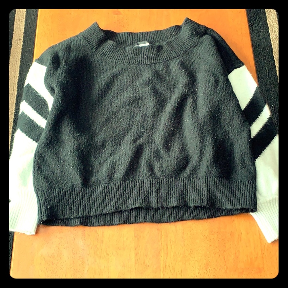 Express cropped sweater